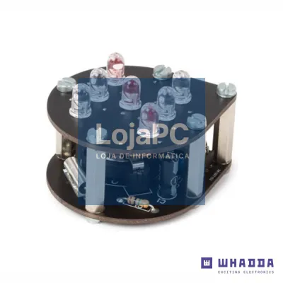 Kit de Montagem de Dado Eletrónico de Rolar WHADDA