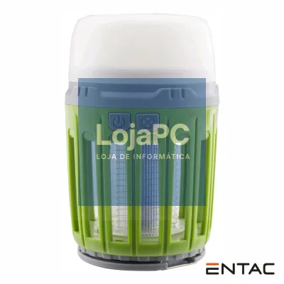 Mosquiteiro Elétrico Portátil C/ Lâmpada ENTAC