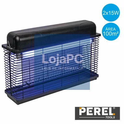 MOSQUITEIRO ELÉCTRICO 2X15W PEREL