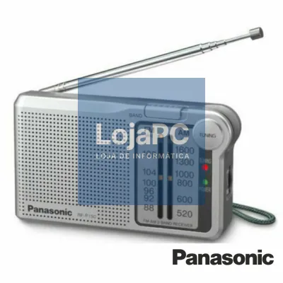 Rádio Portátil AM/FM de Bolso A Pilhas PANASONIC