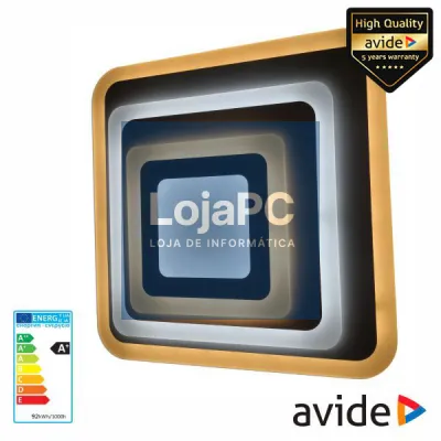 Candeeiro Teto/Parede LED 92W 3000K-4000K-6400K AVIDE