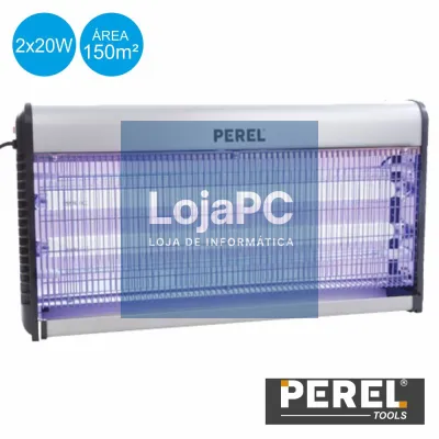 MOSQUITEIRO ELÉCTRICO 2X20W PEREL