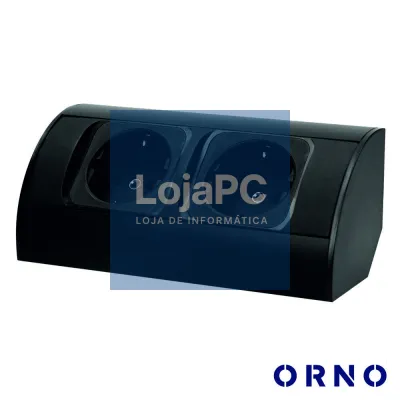 Extensão Elétrica 2x Schuko 0.6m ORNO