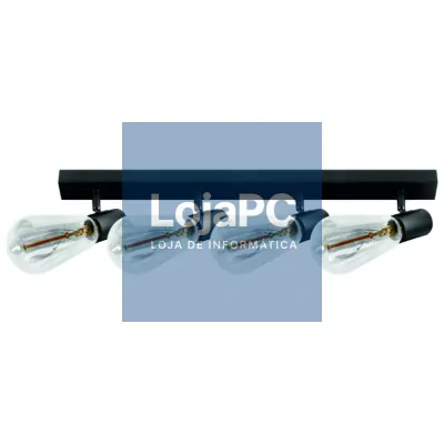 Candeeiro LED Teto/Parede 4xE27 4x60W IP20 RIO