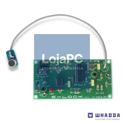 Kit de Montagem Eletrónico E-lock de Tons DTMF Madlab WHADDA