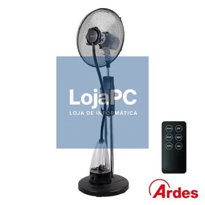 Ventoinha de Chão C/ Nebulizador 70W Ø40cm ARDES