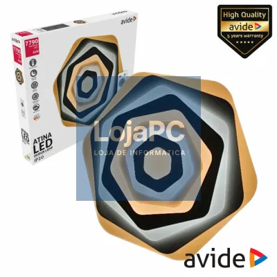 Candeeiro Teto/Parede LED 85W 3000K-4000K-6400K AVIDE