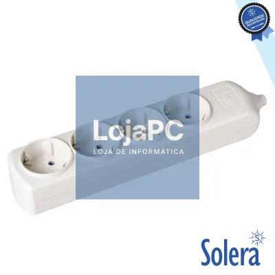 TOMADA ELÉTRICA C/ 4 SAÍDAS SCHUKO SOLERA