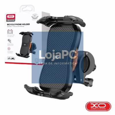 Suporte Universal Preto Telemóvel P/ Bicicleta XO