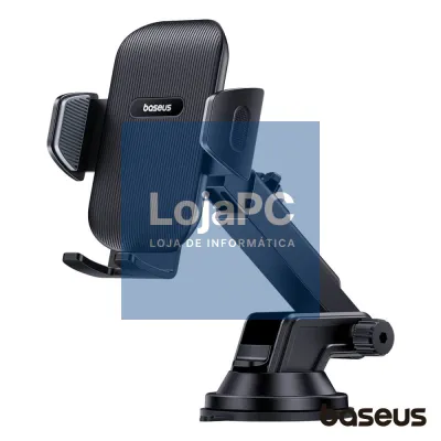 Suporte Telemóvel C/ Ventosa Preto BASEUS