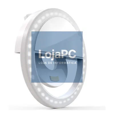 Anel de Luz P/ Telemóvel Universal Branco