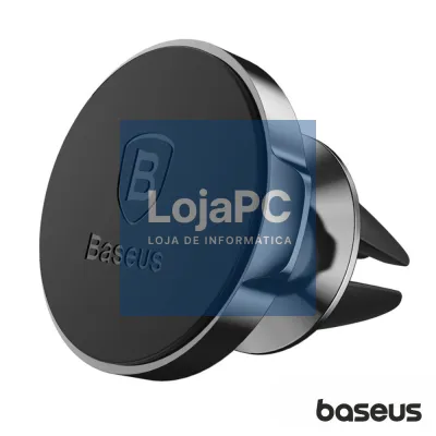 Suporte Magnético Universal Telemóvel Metálico Preto BASEUS