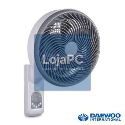 Ventoinha De Parede Ø25cm 80W C/ Comando DAEWOO