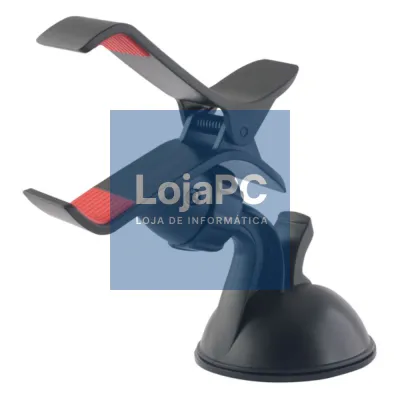 Suporte Universal Telemóvel C/ Ventosa Preto