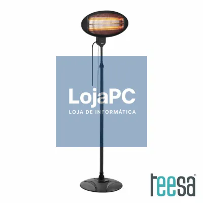 Aquecedor De Pátio C/ Pé 2000W IPX4 TEESA