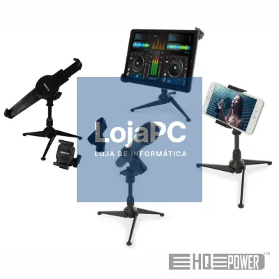 Suporte de Mesa P/ Microfone/Smartphone/Tablet HQ POWER