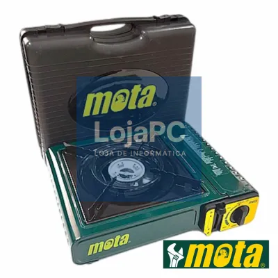 Fogão Gás Portátil Verde 2100W MOTA