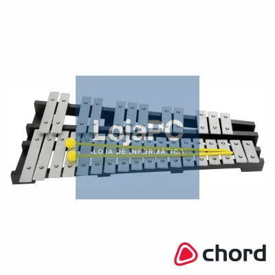 Xilofone Glockenspiel Cromático 30 Notas C/ Bolsa CHORD