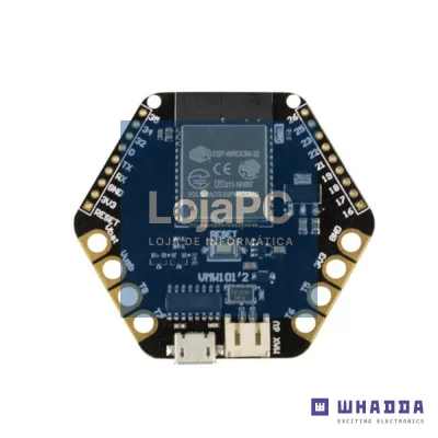 Placa de Desenvolvimento Vestível C/ LEDS RGB WHADDA