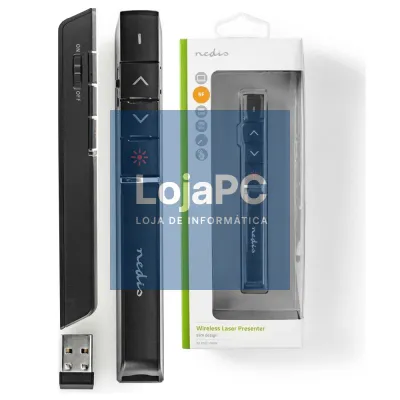 Ponteiro Laser Para Apresentações Wireless NEDIS