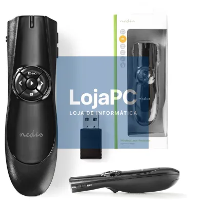 Ponteiro Laser Para Apresentações Wireless NEDIS