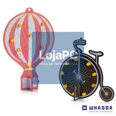 Kit de Montagem Balão Ar Quente e Bicicleta WHADDA