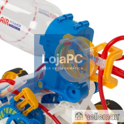 KIT CARRO C/ MOTOR MOVIMENTADO A AR VELLEMAN