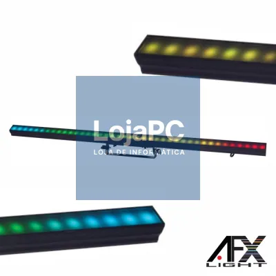 Barra de LEDS C/ 40 LEDS SMD RGB DMX AFXLIGHT