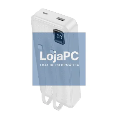 Universal External Battery Power Bank 22.5W 20.000 mAh (Type-C / Lightning) COOL White