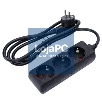 Extensão Elétrica 3x Schuko 3G1,5mm² 1.5m