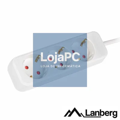 Extensão Elétrica 3x Schuko LANBERG