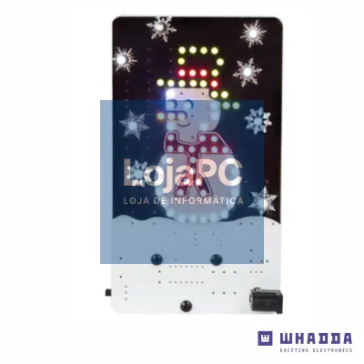 Mini Kit Boneco de Neve C/ 69 LEDS Coloridos WHADDA