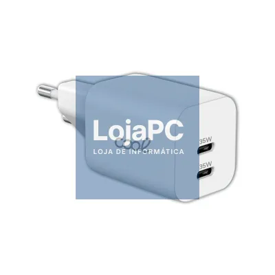Universal Fast Charger (PD) Dual 2 x Type-C COOL (35W) White