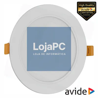 Painel LEDS Redondo 9W 145mm 4000K 1160lm AVIDE
