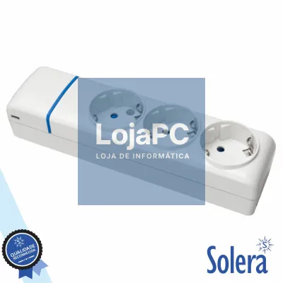 Extensão Elétrica 3x Schuko ION SOLERA