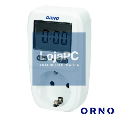 Contador De Energia 230V/16A C/ Tomada ORNO