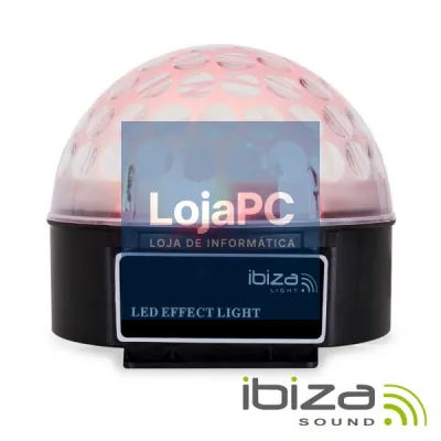 PROJETOR LUZ C/ 4 LEDS 3W RGBA C/ COMANDO MIC IBIZA