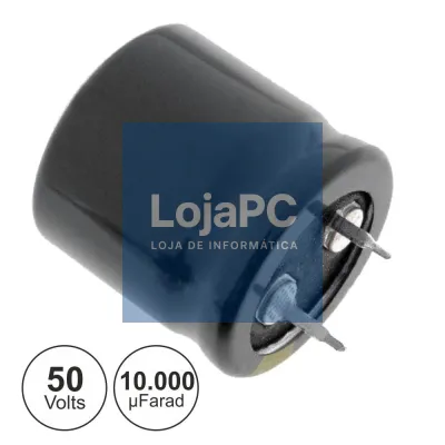 Condensador Electrolítico Snap-In 10.000µf 50V VELLEMAN