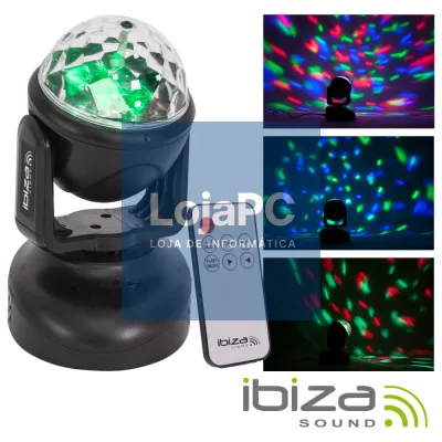 Moving Head 6 LED RGB 18W IBIZA