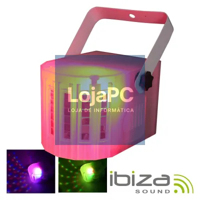 Projetor Luz C/ 4 LEDS RGBW 3W IBIZA