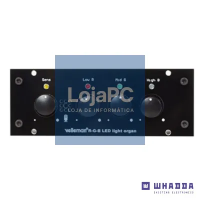 Mini Kit de Montagem Orgão com Luz LED RGB 3 Canais WHADDA