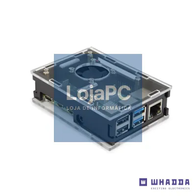 Caixa C/ Refrigeração P/ Raspberry Pi 4 WHADDA