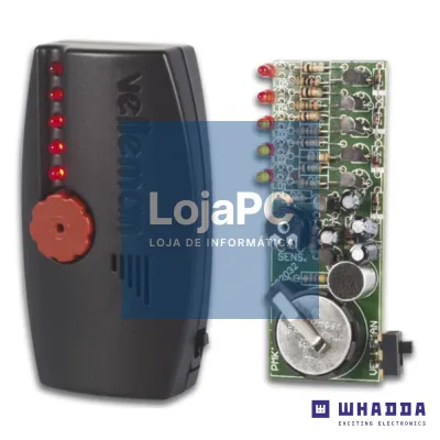 Mini Kit de Montagem Sequenciador de LEDs de Bolso WHADDA