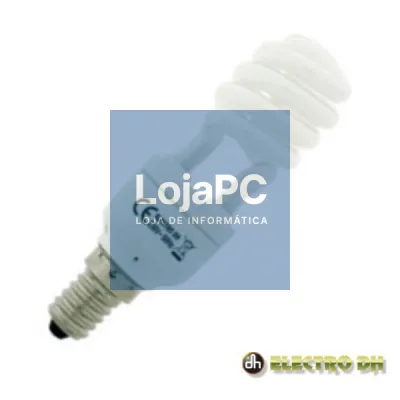 LÂMPADA E14 9W=45W 230V ECO ESPIRAL 440LM 3200K EDH