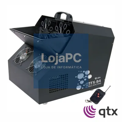 Máquina de Bolhas 100W Com Comando S/ Fios QTX