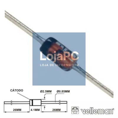 DIODO ZENER 5.6V 1.3W