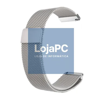 Universal Strap 20mm Amazfit Bip / GTS / Bip Lite / Huawei / Samsung / COOL Metal Silver