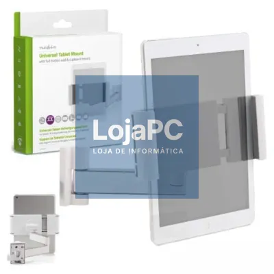 SUPORTE UNIVERSAL TABLET/iPAD 7"-12" 360º DE PAREDE