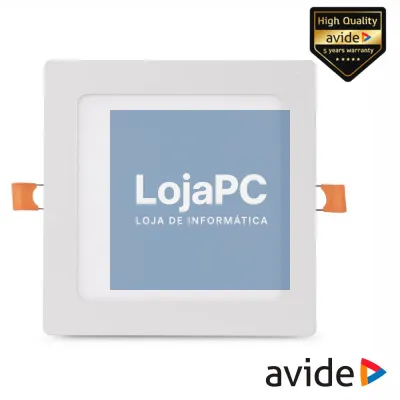 Painel LEDS Quadrado 12W 166mm CCT 950lm AVIDE