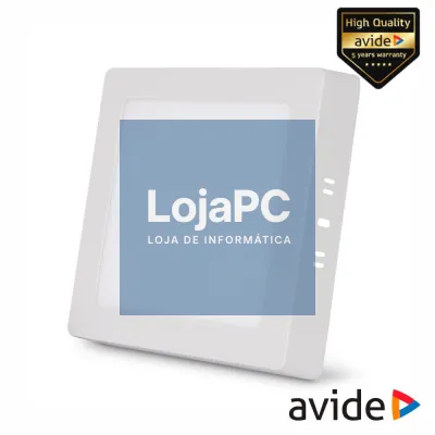 Painel Leds Quadrado CCT Superfície 12W 230mm 950lm AVIDE